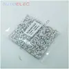 Connecteurs de fils pré-isolés, embouts de fils pour tubes en laiton, broche de longueur 0,3 mm2 8mm, 1000 pièces/paquet E0308 ► Photo 3/6