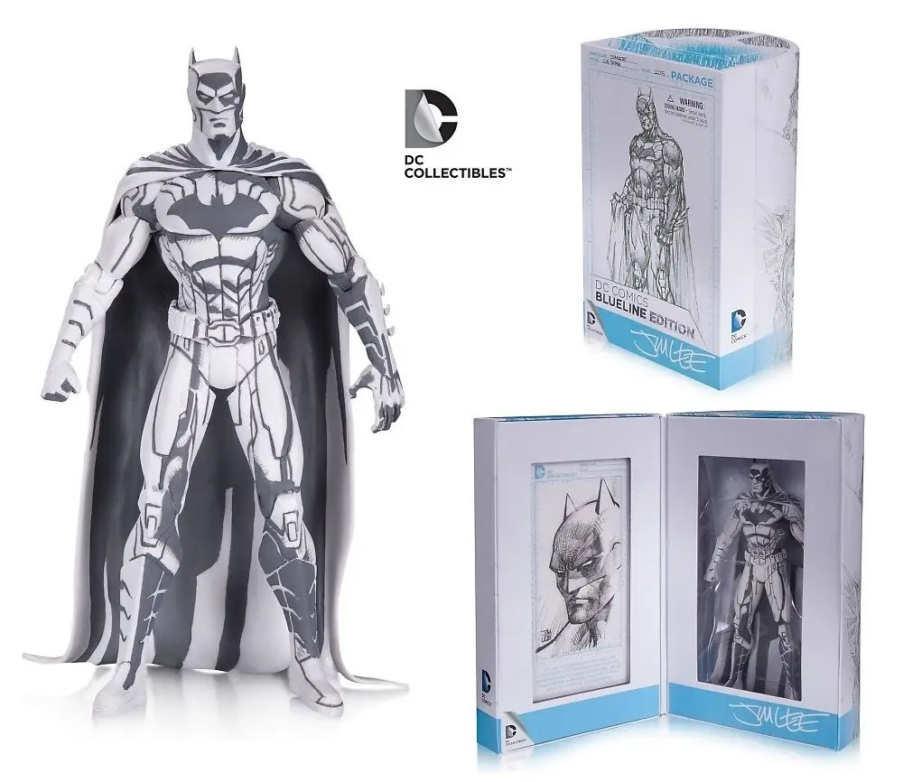 Горячая Распродажа DC Comics Jim Lee эскиз Blueline карандаш классический супер герой