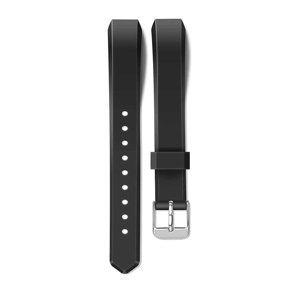 DHL 100 шт./лот Мягкие силиконовые спортивные ремешок замена группы Для Fitbit Alta Смарт часы браслет