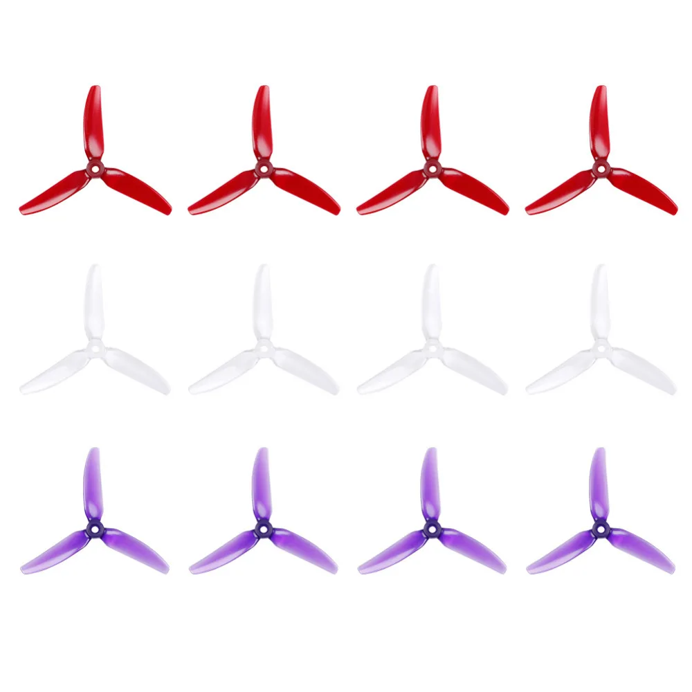 HQ 5X4,3X3 POPO 5043 5 дюймов 3 лопасти/tri-blade пропеллер prop совместимый с Т-моторным двигателем для FPV RC гоночный Дрон аксессуары