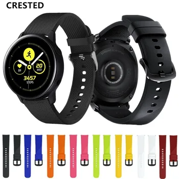 

Amazfit bip strap For Samsung Galaxy watch active 2/42mm Gear Sport band 20mm watch band correa pulseira bracelet belt