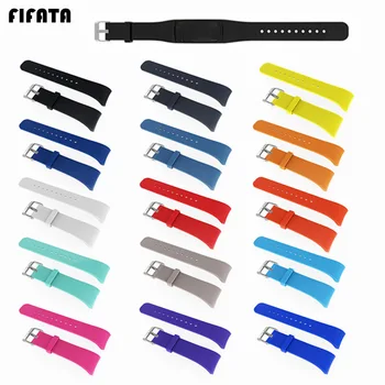 

FIFATA New Silicone Wrist Strap Replacement Wrist Band For Samsung Gear Fit 2 SM-R360 / Fit2 Pro R365 Smart Wristband Bracelet