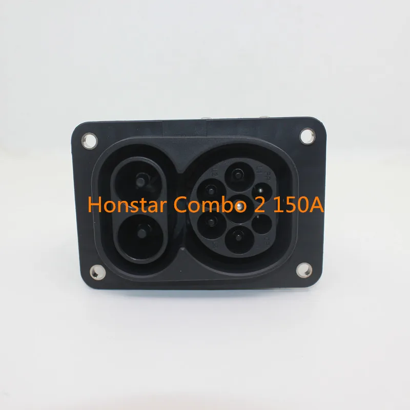 Duosida ZENCAR EVSE EV female combo 2 css Тип розетка 62196 3 электрическая зарядка для автомобиля DC150A