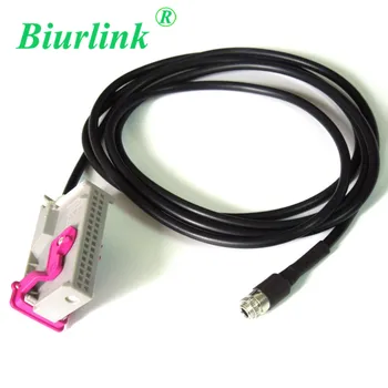 

Biurlink 32Pin Car Aux-in RNS-E Navigation Plug to Female 3.5mm Audio Input Cable Adapter For Audi A3 A4 A6 A8 TT