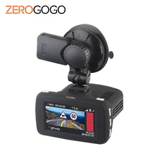 3 In 1 Ambarella A7LA50 GPS Car Camera DVR DVRS Anti Radar Car Detector Dash Cam Video Recorder 1296p Speedcam HD 1080p Strelka