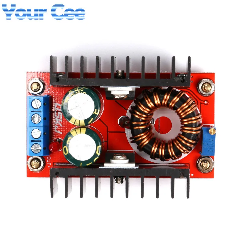 120W DC-DC Adjustable Boost Converter 10-32V to 35-60V Step Up Power Supply