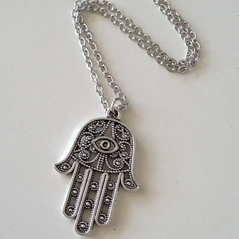 JETTINGBUY Jewish Judaica Kabbalah Pendant Chain Necklace For Women