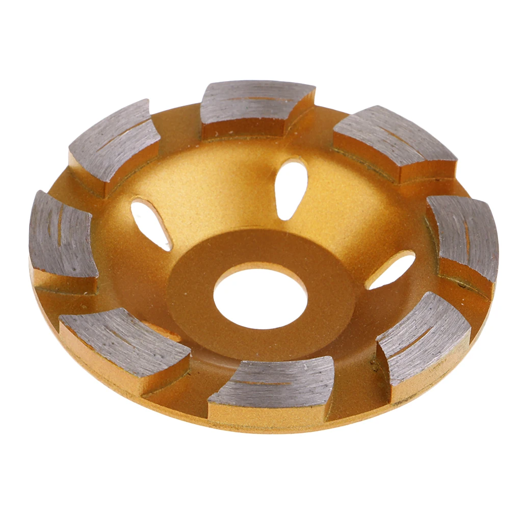 Diamond Segment Grinding Wheel Cup Disc Grinder Concrete Granite Stone Cut Tool 80mm 100mm