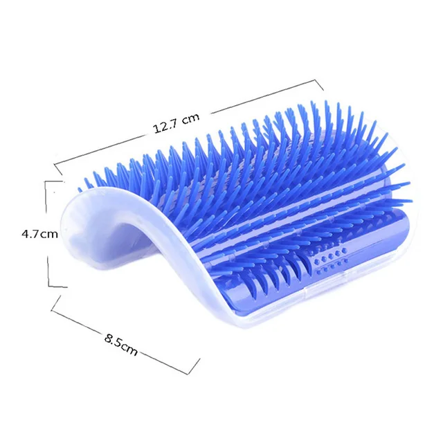 Pet Cat Products Cat Hair Brush Corner Cat Massage Self Grooming Comb Brush Catnip Rubs Face with Tickling Comb Cat Toy Supplies 4