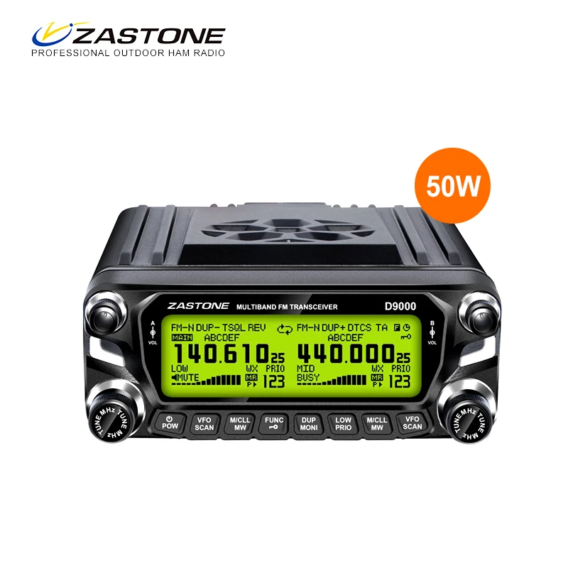 Купить zastone с d9000 50 вт автомобиля рации двухканальные 50 км ...