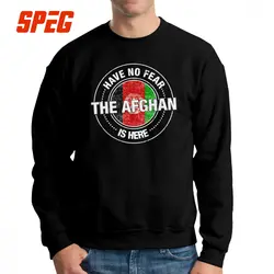 Не бойтесь афганский здесь кофты Афганистана для мужчин's Винтаж стиль 100% хлопок Crewneck пуловер новая Толстовка Топы корректирующие