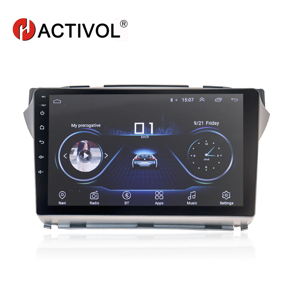

HACTIVOL 9" 1024*600 Quadcore android 8.1 car radio gps navi for Suzuki Alto 2009 car DVD player with 1G RAM 16G ROM