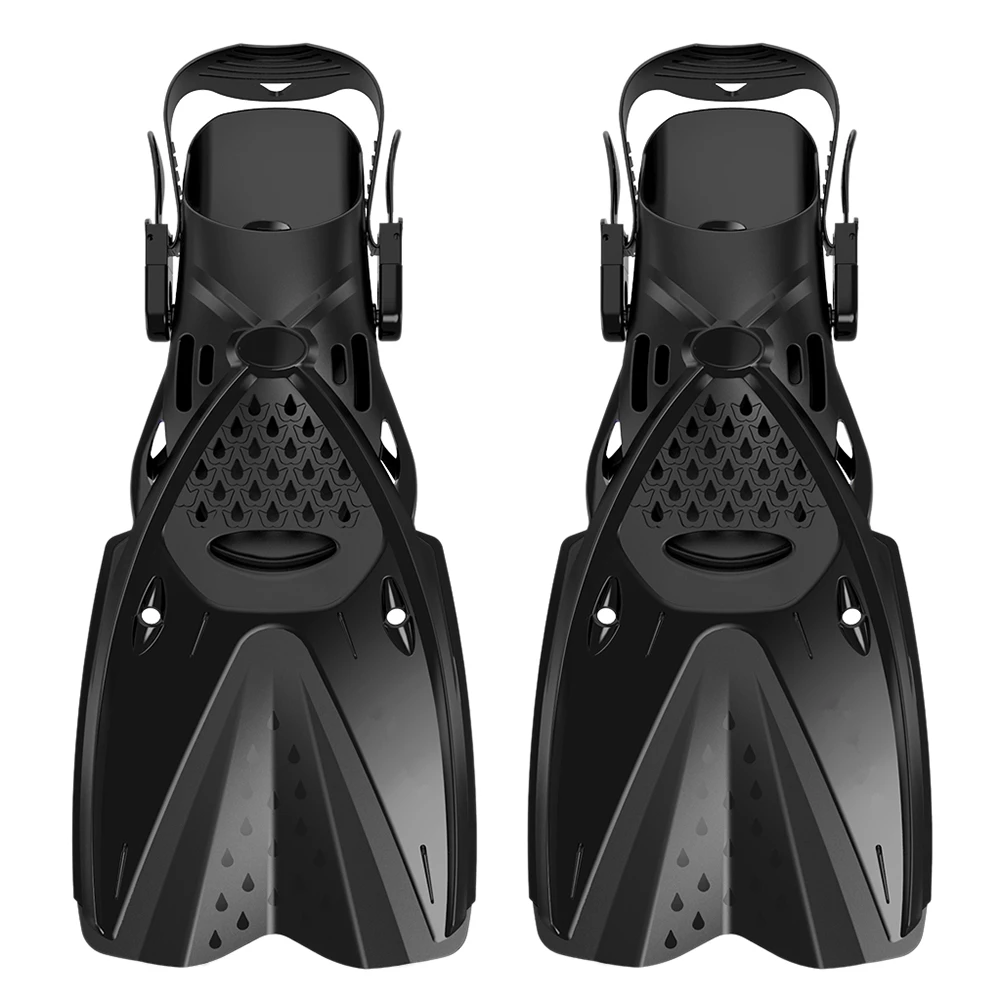 Регулируемые гибкие плавники для детей и взрослых портативные ласты обувь для ног одежда для подводного плавания Дайвинг тренировочные