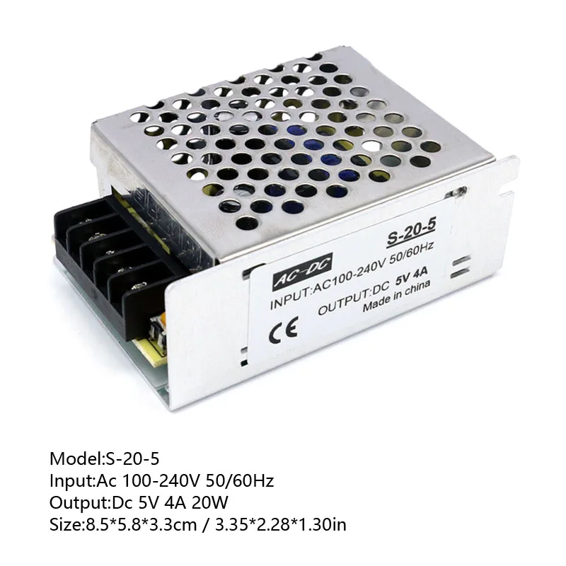 5V20W