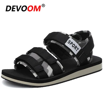 

2019 Summer Native Shoes Sandales Homme Camouflage Sport Sandals for Man Roman Sandals Beach Man Sandalias 35-44 Flat Shoes Male