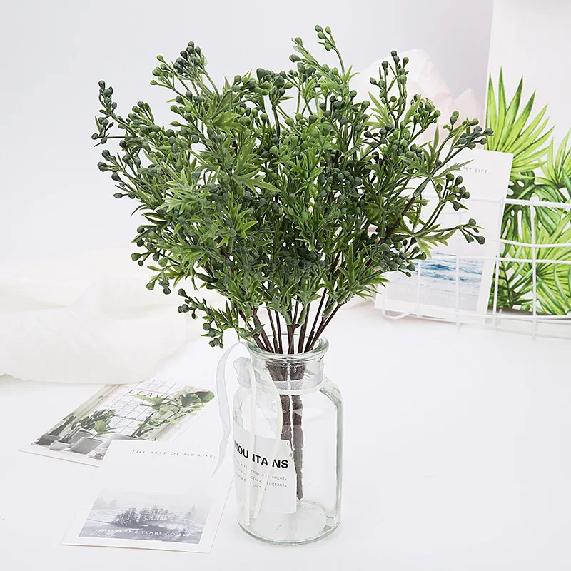 

Artificial Succulents Pearls Water Aquatic Plant Moss Aquarium Wall Artificial Flower succulent Plants