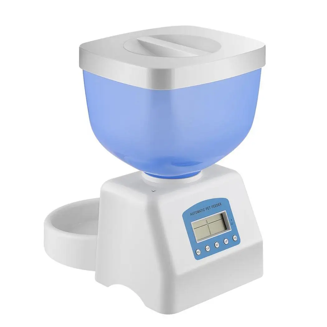 

Auto Pet Feeders Dinners Smart Programmable Voice for middle and small pets. 3 CE / ROHS / FCC Recorder & Timer