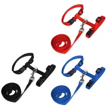 Cat arnés y una correa de la venta caliente 3 colores productos de nylon para animales cinturón de tracción arnés ajustable pet cat kitten halter Collar