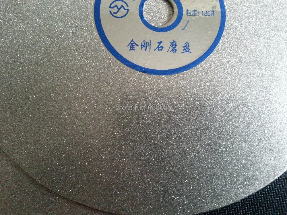 6 inch diamond flat polishing lap discs for lapidary , polishing tools grit #180