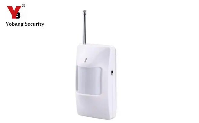 

YobangSecurity 433MHz EV1527 wireless infrared detector pir motion detector for gsm auto dial home alarm system