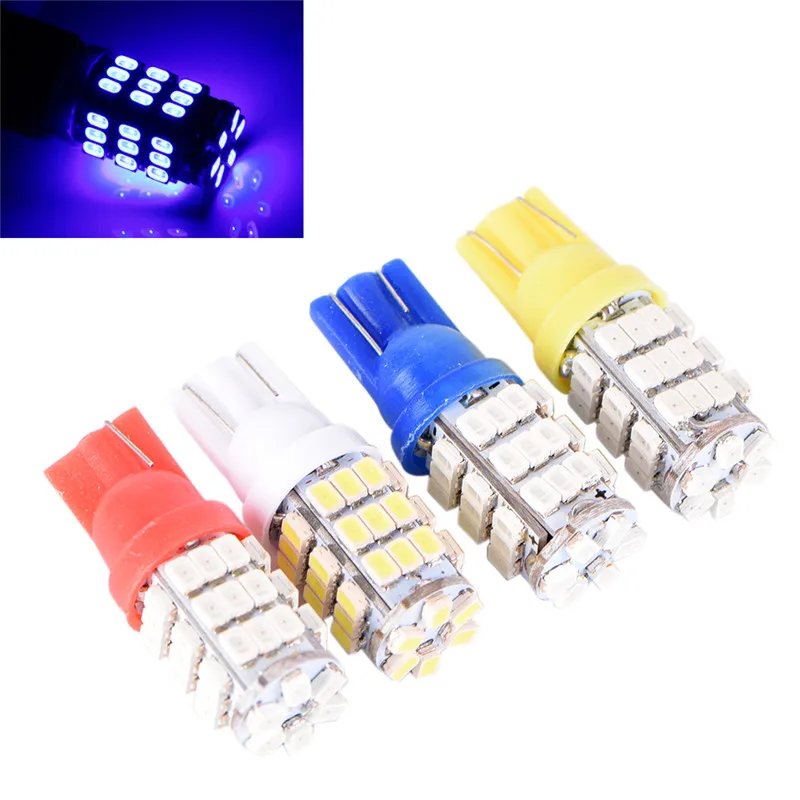 

1Pcs Colorful 1206 Interior LED Lamps 168 192 Marker DC12V W5W T10 42 LED SMD 3020 Car Auto Bulbs Turn Signal Lights