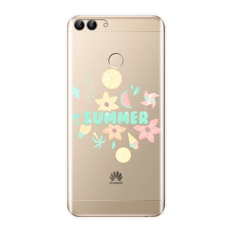 Мягкий силиконовый чехол для телефона Huawei P20 Lite Pro P9 P10 Plus P Smart Pineapple задняя крышка P8