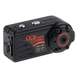 1080 P Мини Камера QQ6 ИК Ночное видение обнаружения движения Сенсор Камера видео Full HD DV DVR Мини видеокамеры Малый Веб-Камера s