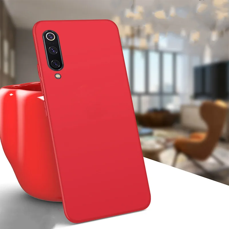 Тонкий жесткий матовый чехол из поликарбоната для Xiaomi Mi9 SE 8 Lite Pocophone F1 стильные