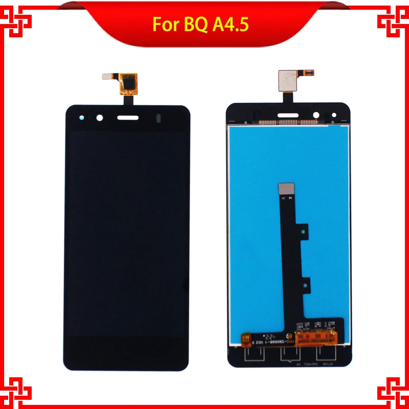 

LCD Display Touch Screen Digitizer For BQ Aquaris A4.5 4.5Inch Discount Promotional Black Replacement Mobile Phone LCDs