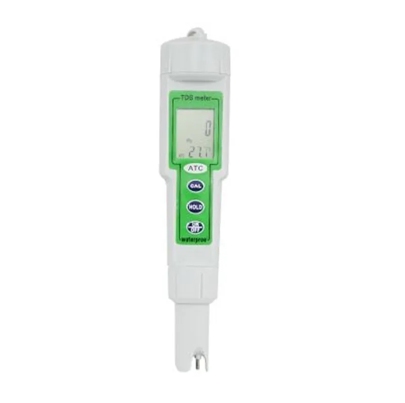 

CT-3060 Digital TDS meter Portable TDS tester Pen-type TDS detector Total dissolved solids meters 0-999PPM ATC