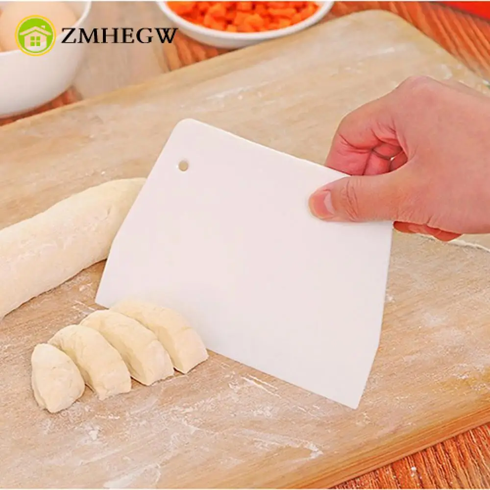 

1PC Cream Cakes Spatula Dough Cutters Dough Scraper Pastry Baking Tools Kitchen Butter Knife Smooth Jagged Edge Cutter