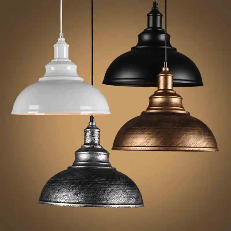 Buy Vintage Pendant Lights Loft Industrial Retro E27 Pendant Lamp Kitchen Bar
