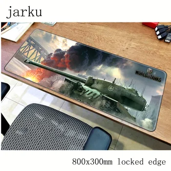 

world of tanks mousepad gamer 800x300X3MM gaming mouse pad High quality notebook pc accessories laptop padmouse ergonomic mat