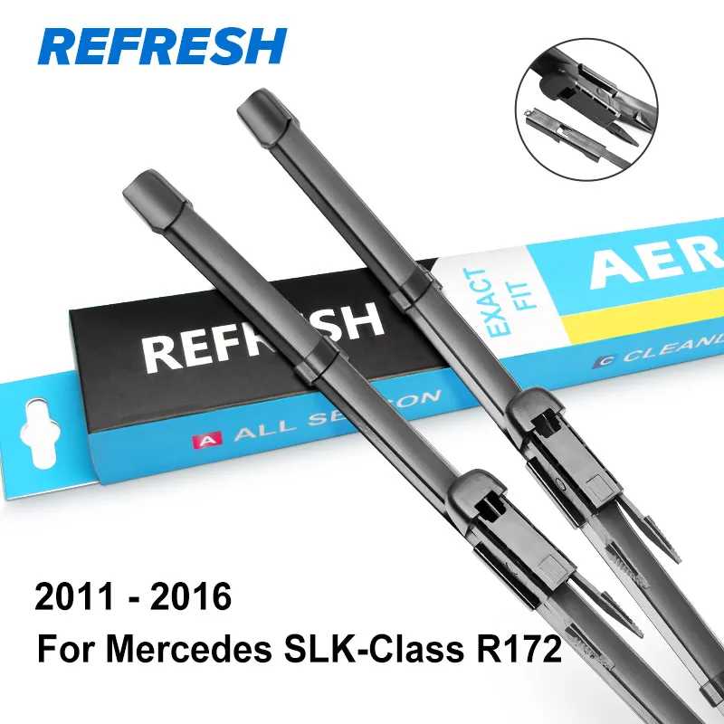 REFRESH Щетки стеклоочистителя для Mercedes Benz SLK Класс R170 R171 R172 с 1996 по год SLK 200 250 300 350 55 AMG CDI - Цвет: 2011 - 2016 ( R172 )