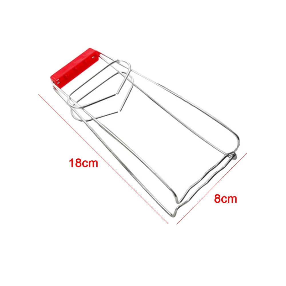 1 шт. универсальная тарелка с зажимом для горячей посуды, кастрюли, Складные Щипцы из нержавеющей стали, держатели для посуды, кухонные аксессуары, гаджеты