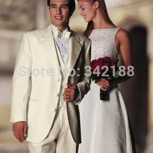 Костюмы / последние дизайн оптово-сшитое три кнопки кот жених смокинги нотч лучший мужчина дружки мужчины свадьба weddin