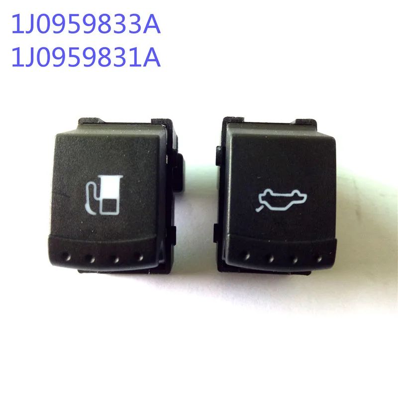 Fuel Gas Door + Trunk Release Button Switch For Vw Jetta Golf Gti Passat Oem 1j0959833a
