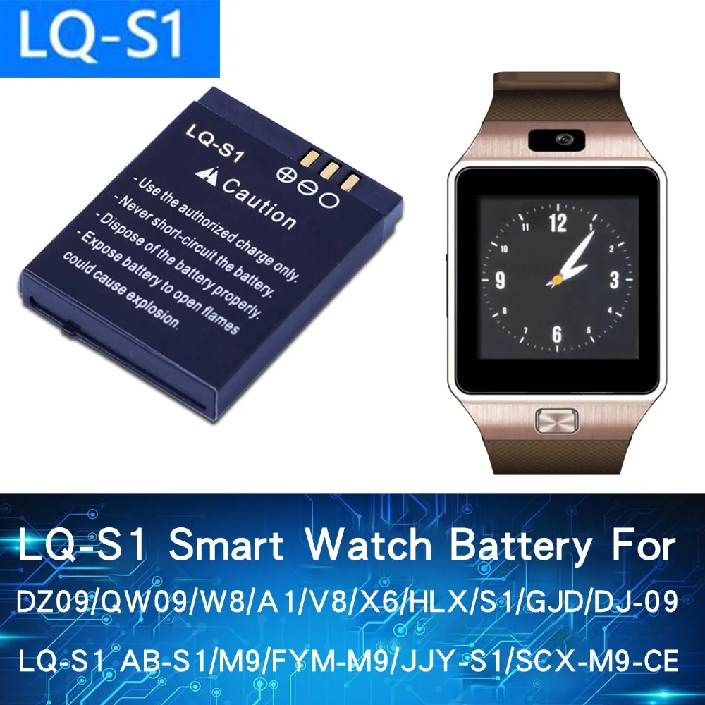 Lq S1 Pilas Para Smartwatch Battery Bateria Para Smartwatch 3,7 V