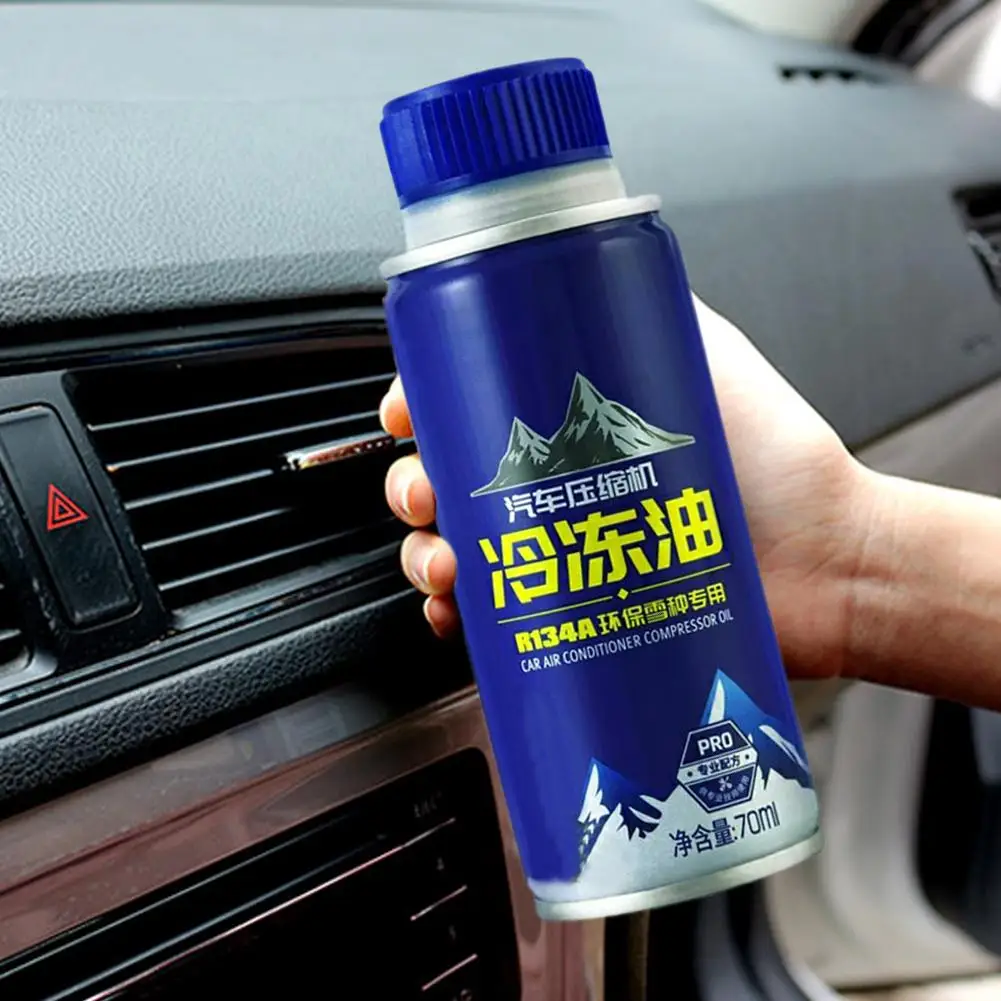 

New Arrival 70ML R134a Refrigerant Oil For Compressor Oil For Car Truck Bus Automotive A/C Air Conditioning System