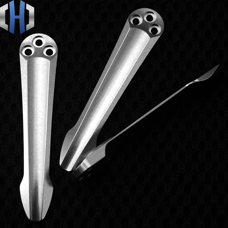 

New Spider C81 Back Clip Titanium One-piece CNC Pocket Clip Spider C10 Back Clip Knife Clip