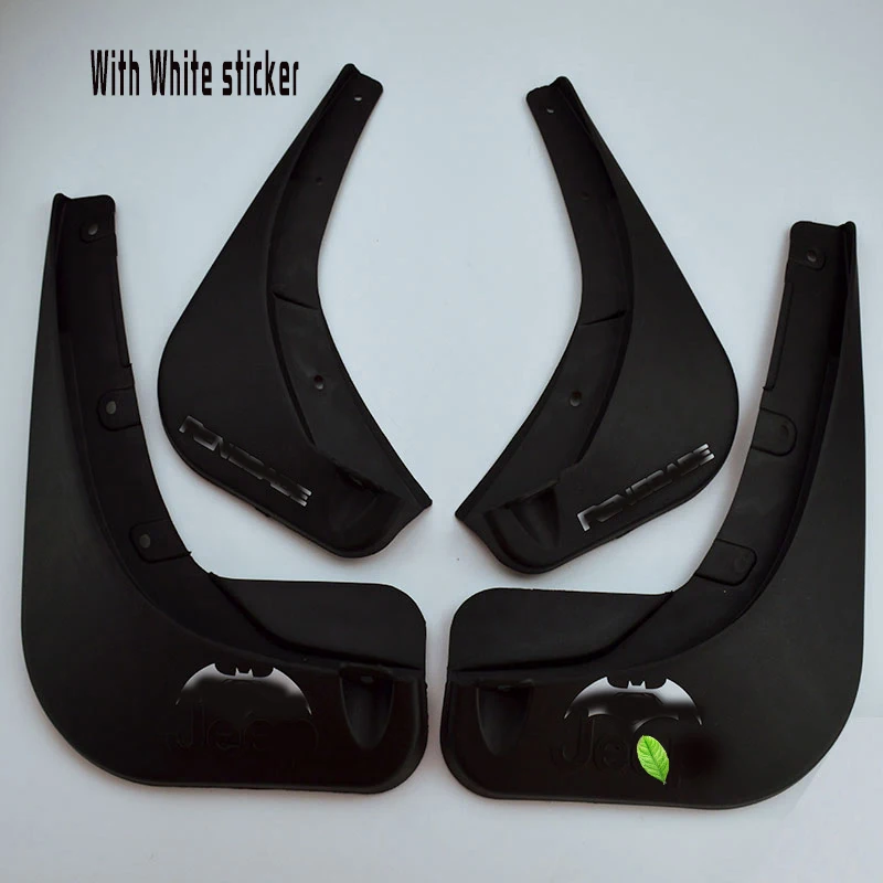 

KOUVI Car Styling Accessories Front Rear Mudguards Mudflaps Mud Flap Splash Guard Fender for Jeep Renegade 2015 2016