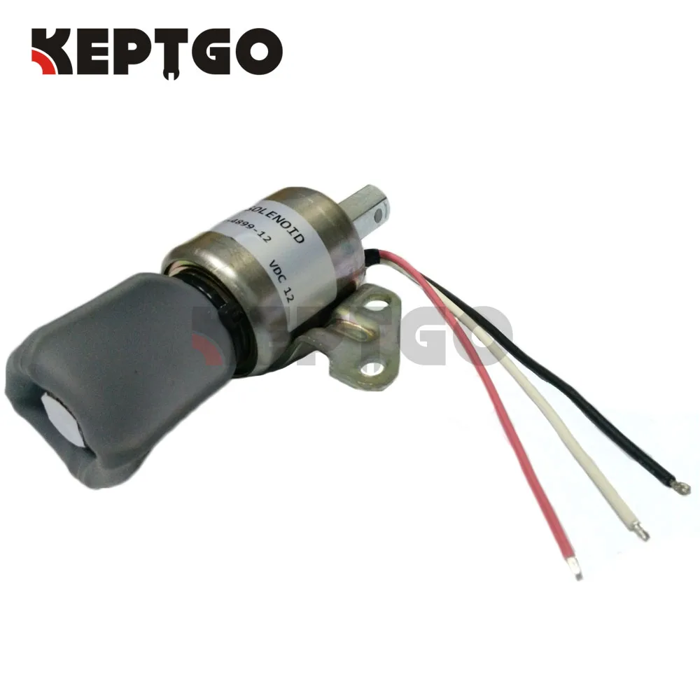 Электромагнитный выключатель остановки топлива для Kubota D722 D902 Z482 16851-57723 SA-4899 12В |