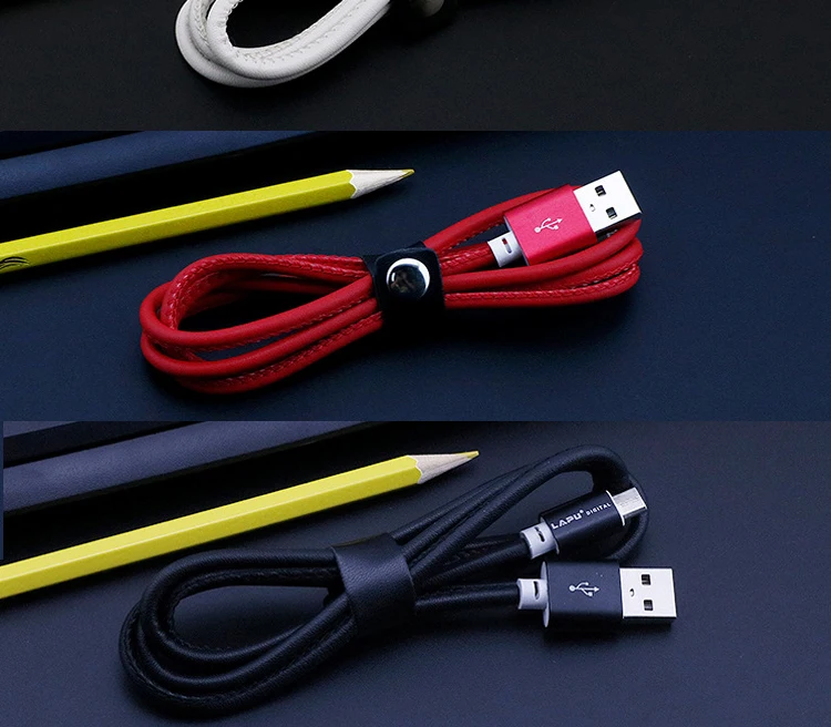 1 м кожаный сплав Micro USB кабель для устройства Andriod для iPh 7 6s Быстрая зарядка и синхронизация кабель для передачи данных для huawei 2.0A