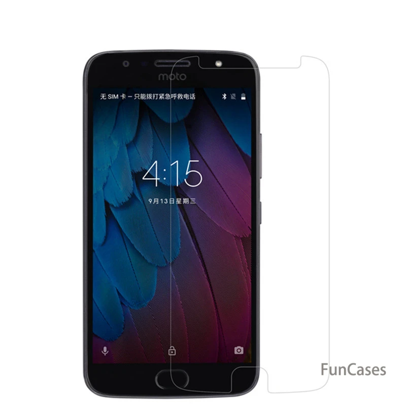 XHC Screen Protector Film 25 PCS 9H 5D Full Glue Full Screen Tempered Glass Film for Motorola Moto G5S Plus Tempered Glass Film
