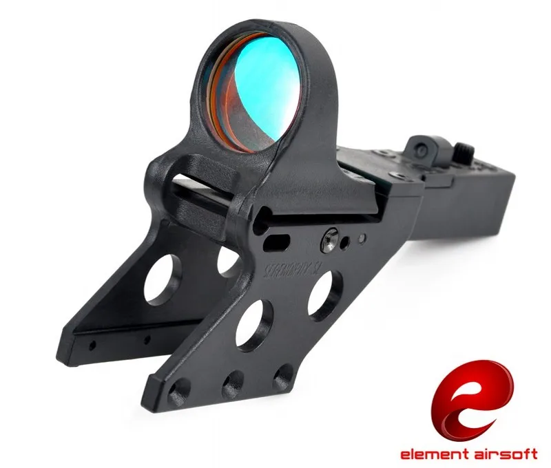 Element Airsoft SeeMore Reflex Red Dot прицел для HI-CAPA оптический прицел охотничьи прицелы винтовка Воздушный пистолет прицелы EX183 - Цвет: Черный