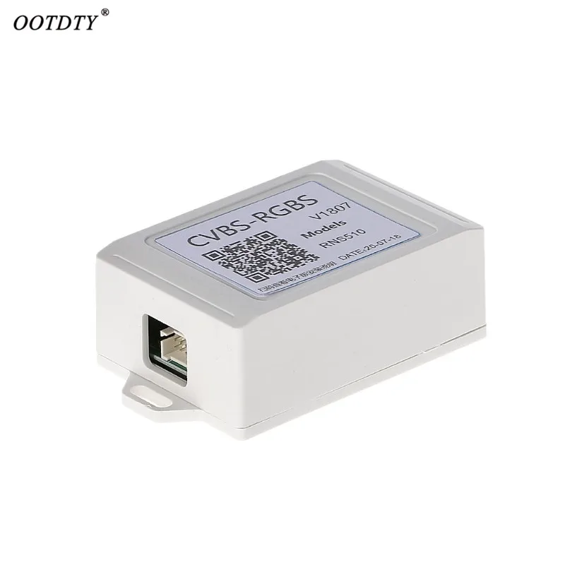 US $31.74 Ootdty Car Backup Camera Rearview Rgb To Av Converter Adapter For