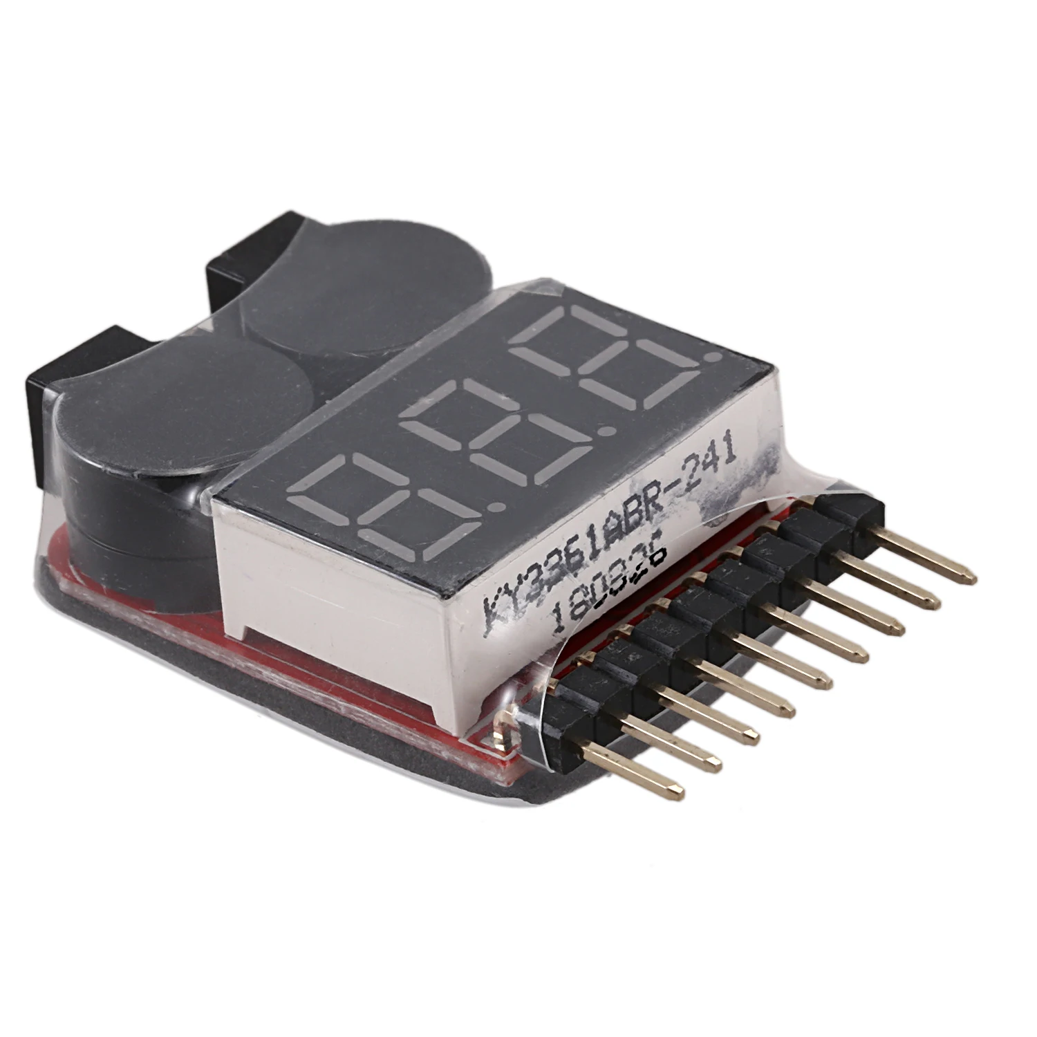 RC Lipo батарея низкого напряжения сигнализации 1 S-8 S зуммер Индикатор проверки светодиодный тестер