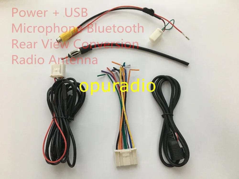Шнур питания для компакт дисков Clarion + usb кабель микрофона Bluetooth шнур камеры