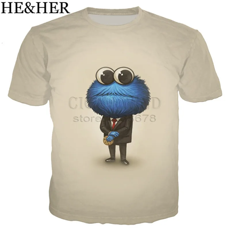 Funny-t-shirts-men-women-Cartoon-Sesame-Street-Cookie-Monster-3D-printed-t-shirt-unisex-Harajuku.jpg_640x640 (5)