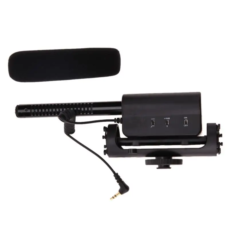 

New Professional Studio External Interview Recording Microphone for DV photography Stereo Digital Camera Video Camera Microphone